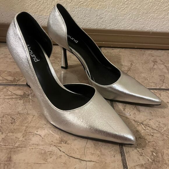 ABOUND iris D’orsay pump in silver metallic SIZE 7 - Picture 4 of 9